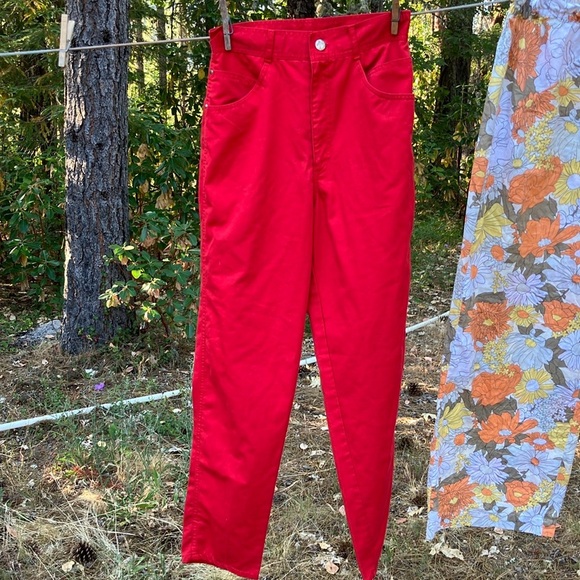 Gitano Denim - Gitano Cherry Red Denim high rise jeans size 9/10